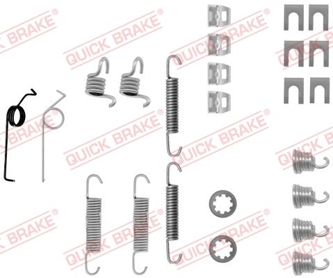 QUICK BRAKE 105-0519 - Zubehörsatz, Bremsbacken