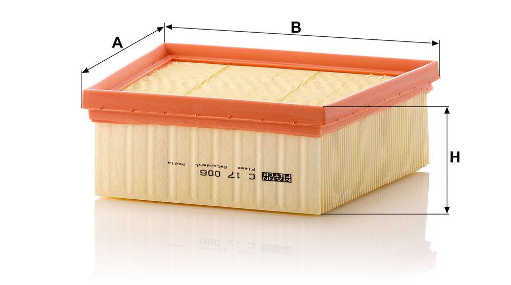 MANN-FILTER C 17 006 - Luftfilter