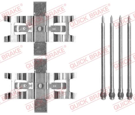 QUICK BRAKE 109-1805 - Zubehörsatz, Scheibenbremsbelag
