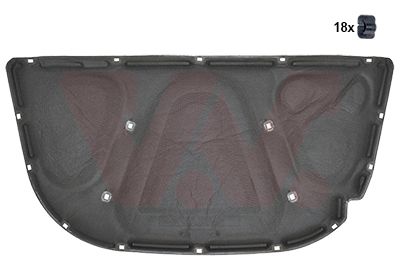 VAN WEZEL 0318460 - Motorraumdämmung