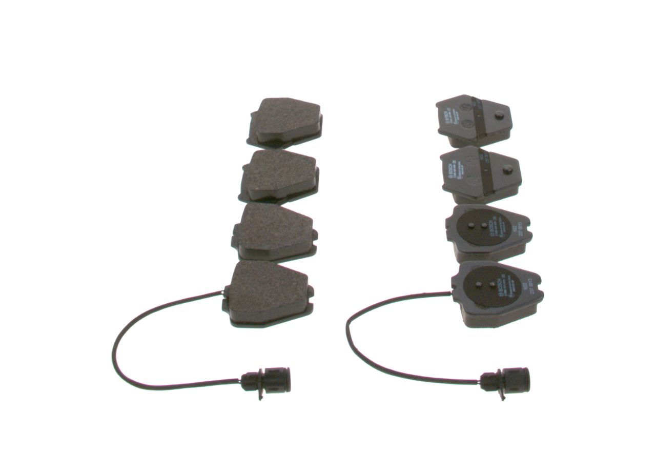 BOSCH 0 986 424 689 - Bremsbelagsatz, Scheibenbremse