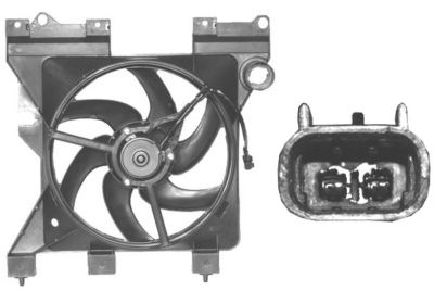 VAN WEZEL 0956746 - Lüfter, Motorkühlung