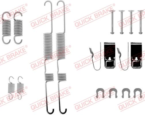 QUICK BRAKE 105-0582 - Zubehörsatz, Bremsbacken