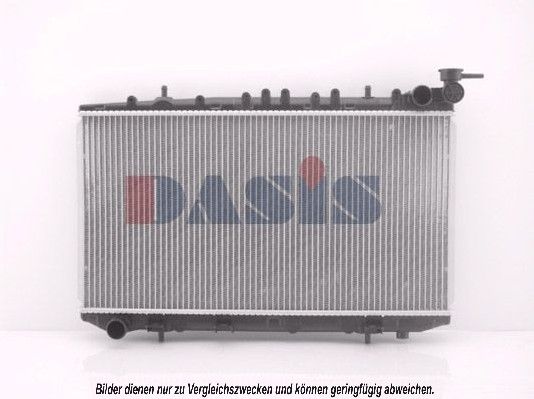 AKS DASIS 070940N - Kühler, Motorkühlung