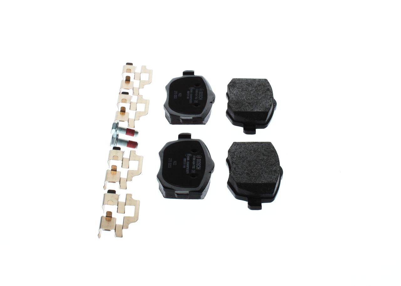 BOSCH 0 986 424 792 - Bremsbelagsatz, Scheibenbremse