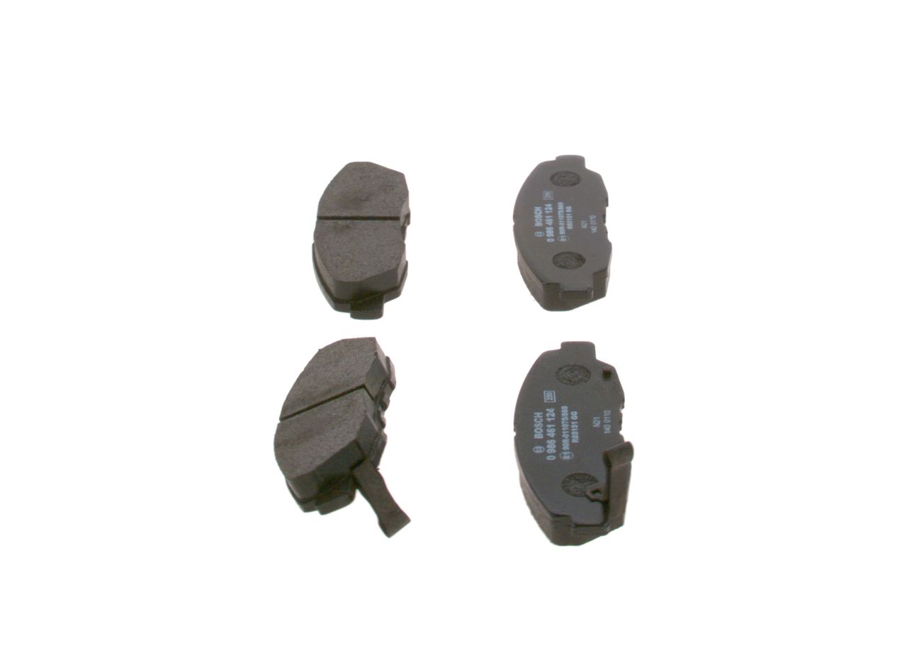 BOSCH 0 986 461 124 - Bremsbelagsatz, Scheibenbremse