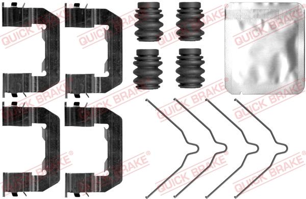 QUICK BRAKE 109-0103 - Zubehörsatz, Scheibenbremsbelag