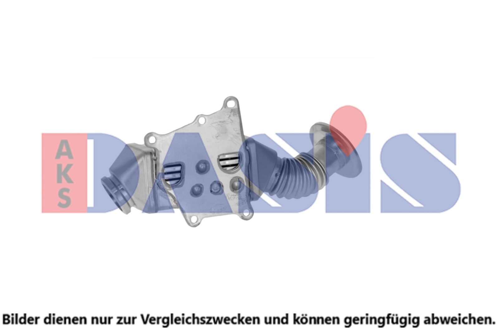 AKS DASIS 085022N - Kühler, Abgasrückführung