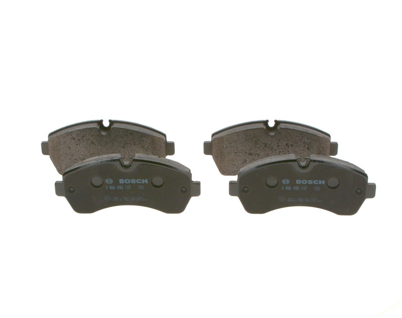 BOSCH 0 986 495 107 - Bremsbelagsatz, Scheibenbremse