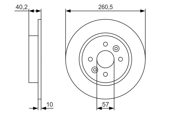 BOSCH 0 986 479 S85 - Bremsscheibe
