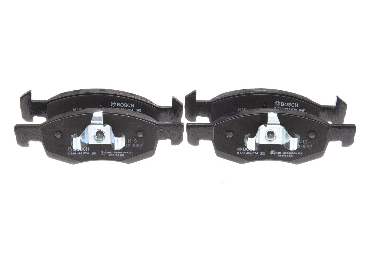 BOSCH 0 986 494 824 - Bremsbelagsatz, Scheibenbremse