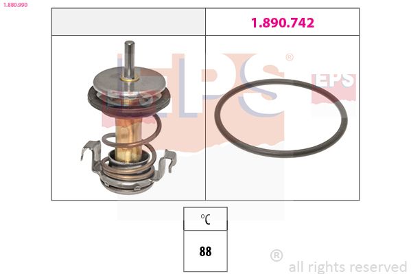EPS 1.880.990 - Thermostat, Kühlmittel
