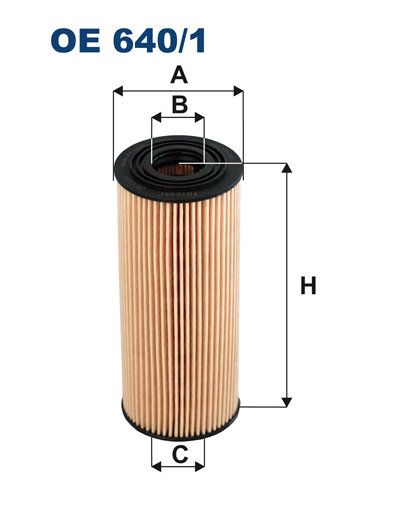 FILTRON OE 640/1 - Ölfilter