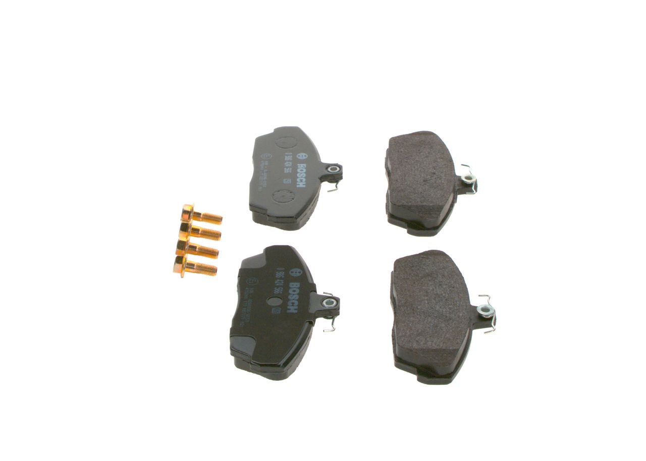 BOSCH 0 986 424 566 - Bremsbelagsatz, Scheibenbremse