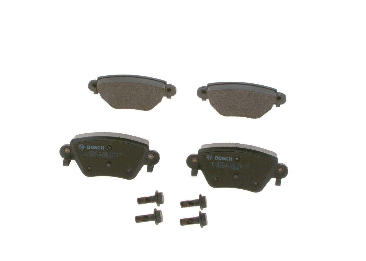 BOSCH 0 986 494 046 - Bremsbelagsatz, Scheibenbremse