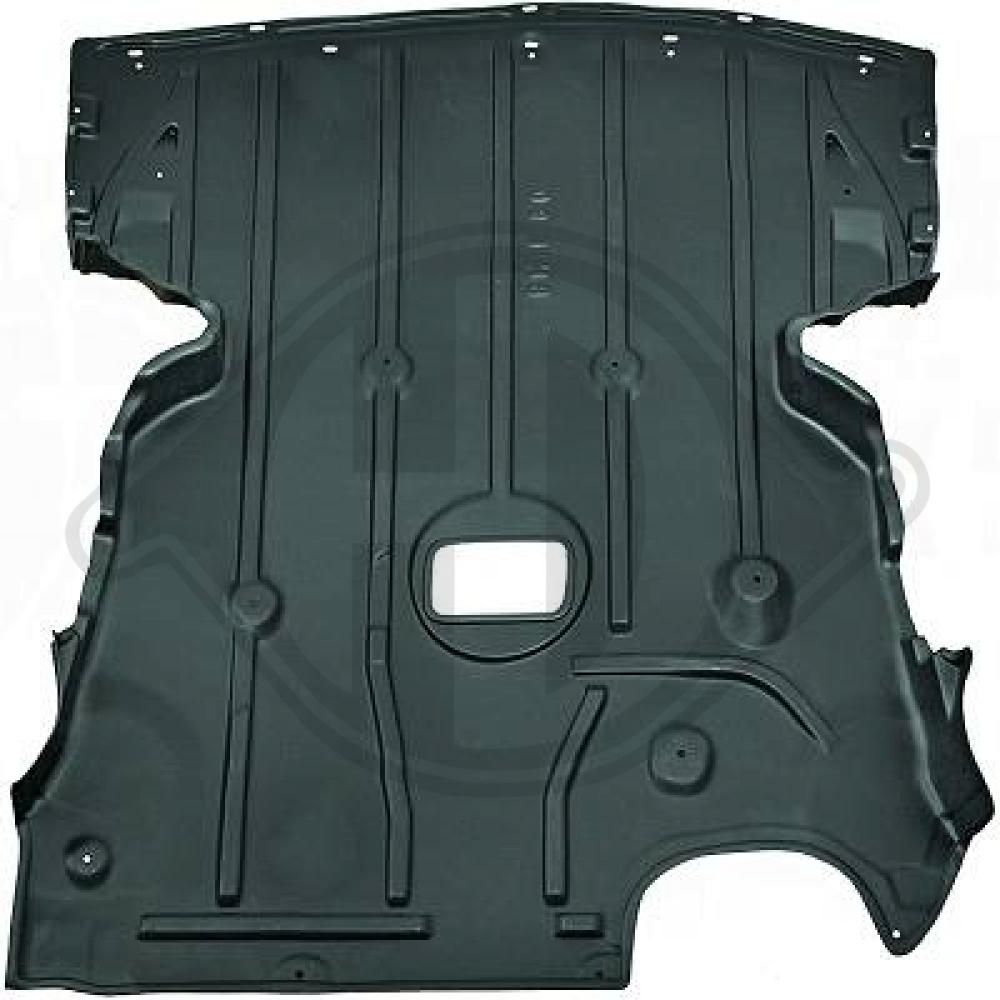 DIEDERICHS 8121610 - Motorabdeckung