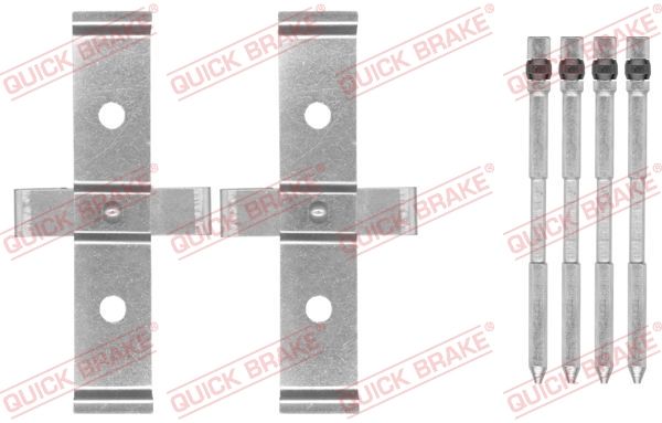 QUICK BRAKE 109-1694 - Zubehörsatz, Scheibenbremsbelag