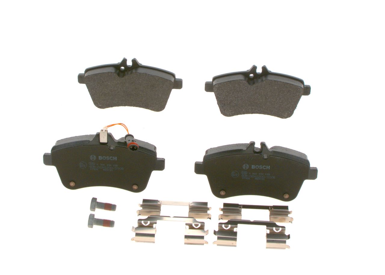 BOSCH 0 986 494 085 - Bremsbelagsatz, Scheibenbremse