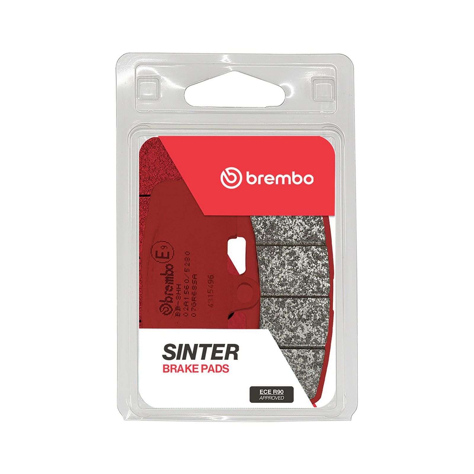 BREMBO 07GR68SA - Bremsbelagsatz, Scheibenbremse