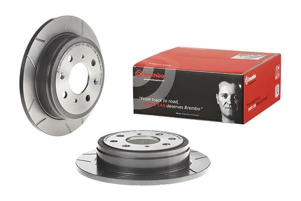 BREMBO 08.7104.75 - Bremsscheibe