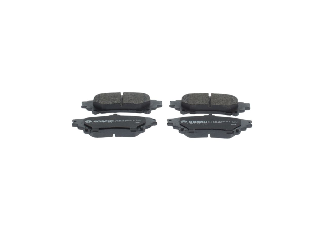 BOSCH 0 986 494 907 - Bremsbelagsatz, Scheibenbremse