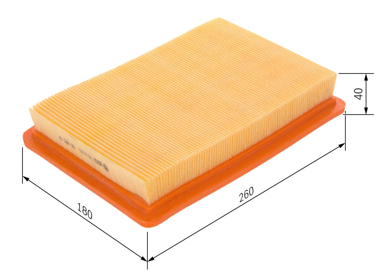 BOSCH 1 457 433 073 - Luftfilter