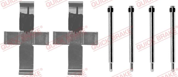 QUICK BRAKE 109-0979 - Zubehörsatz, Scheibenbremsbelag