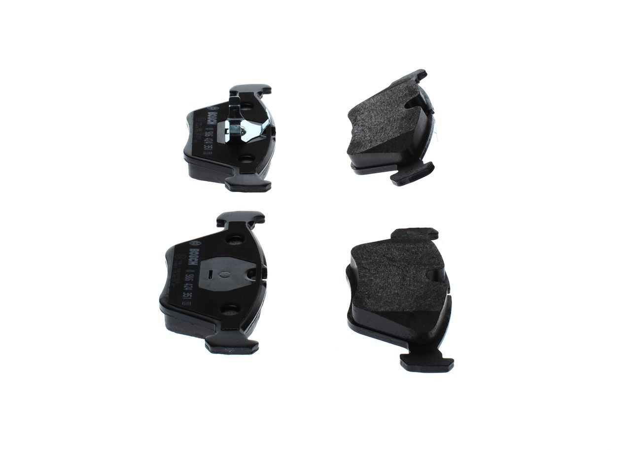 BOSCH 0 986 424 351 - Bremsbelagsatz, Scheibenbremse