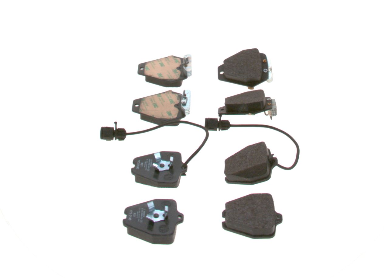 BOSCH 0 986 494 436 - Bremsbelagsatz, Scheibenbremse