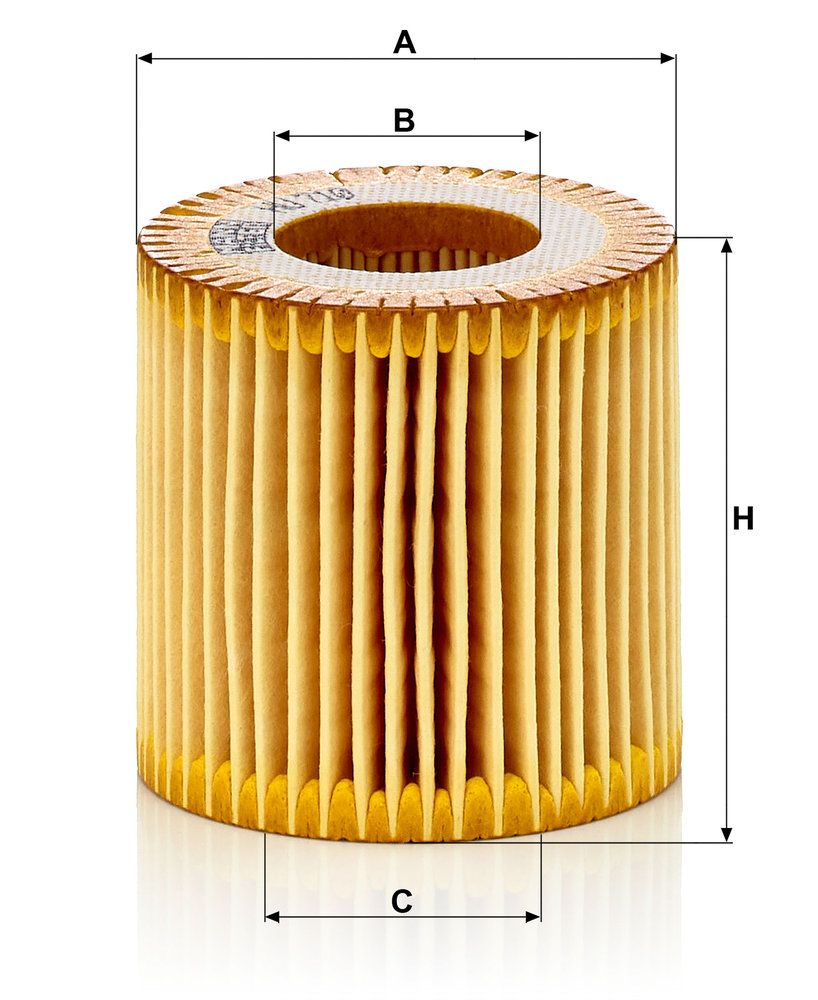 MANN-FILTER HU 710 x - Ölfilter