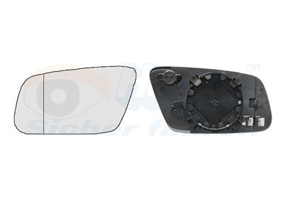 VAN WEZEL 0317837 - Spiegelglas, Außenspiegel