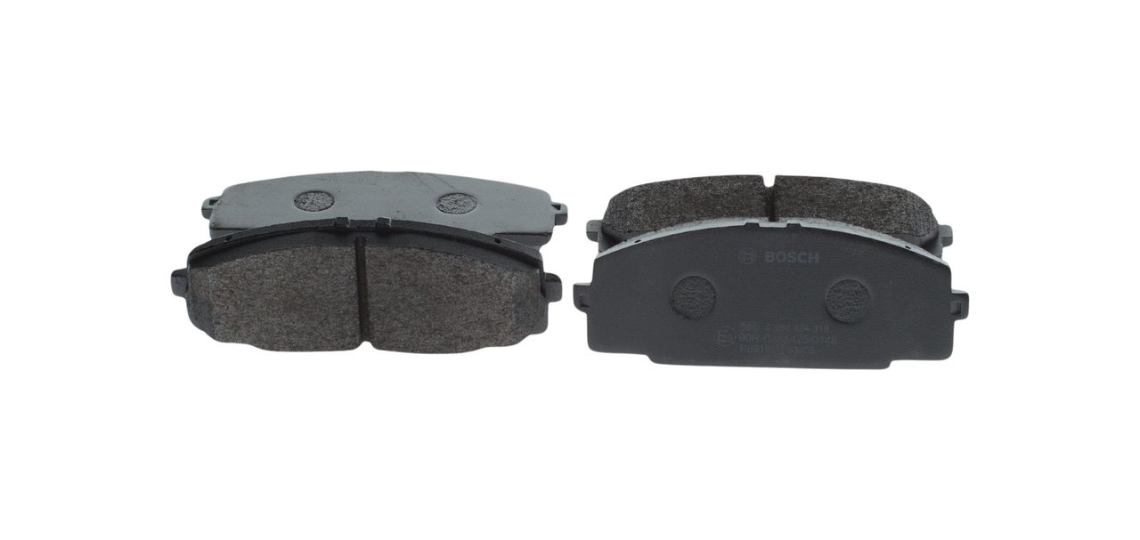 BOSCH 0 986 424 319 - Bremsbelagsatz, Scheibenbremse