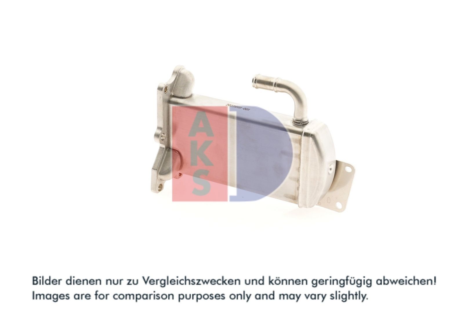 AKS DASIS 040078N - Kühler, Abgasrückführung