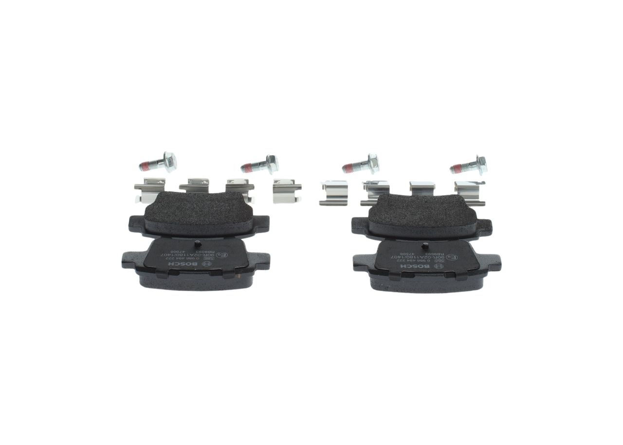 BOSCH 0 986 494 222 - Bremsbelagsatz, Scheibenbremse