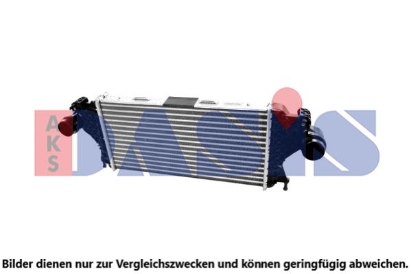 AKS DASIS 127032N - Ladeluftkühler