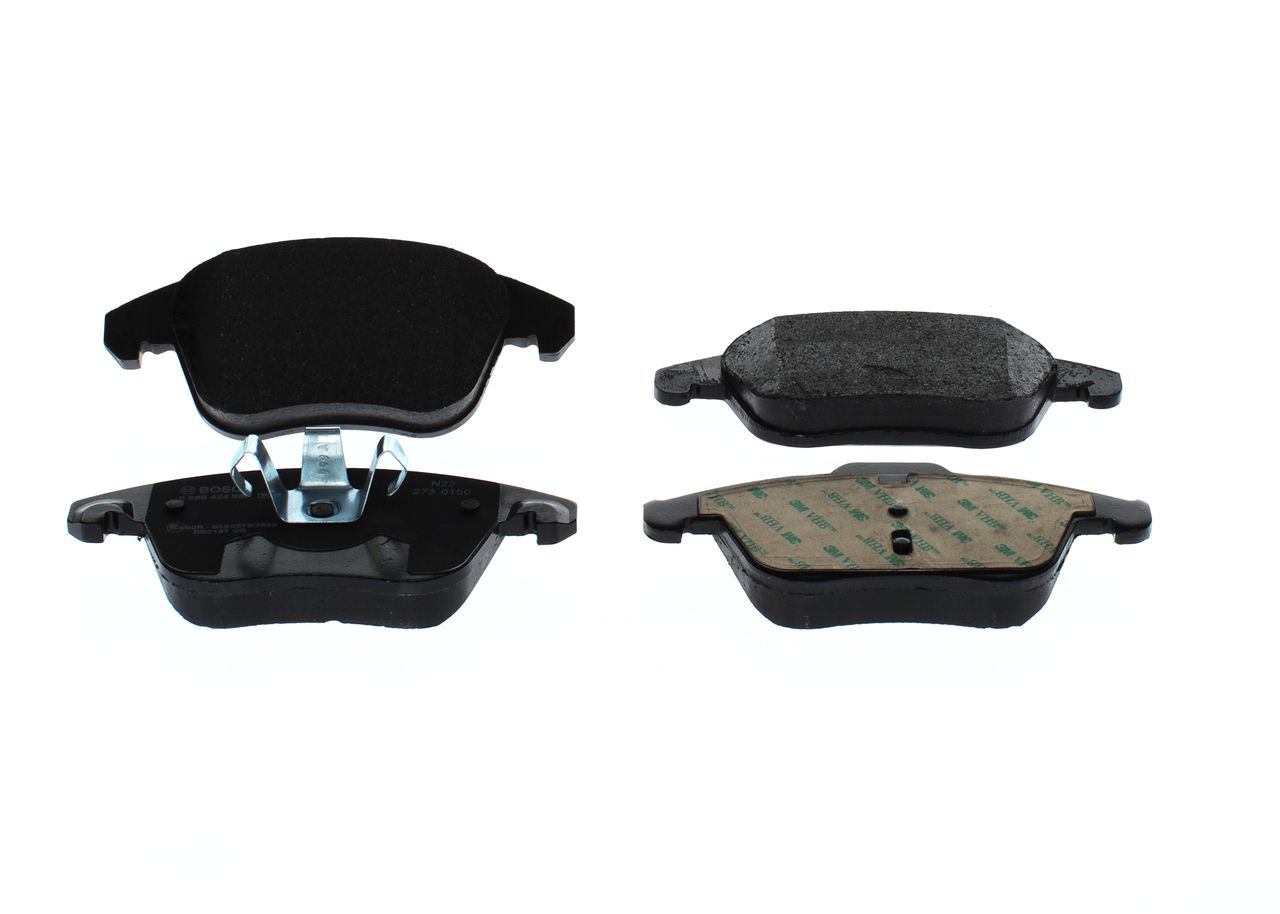 BOSCH 0 986 424 986 - Bremsbelagsatz, Scheibenbremse
