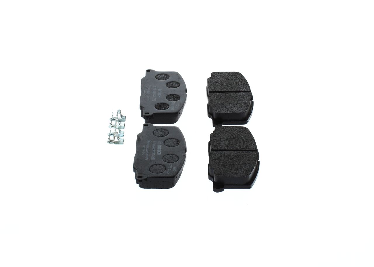 BOSCH 0 986 493 720 - Bremsbelagsatz, Scheibenbremse