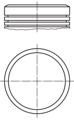 MAHLE 040 02 00 - Kolben