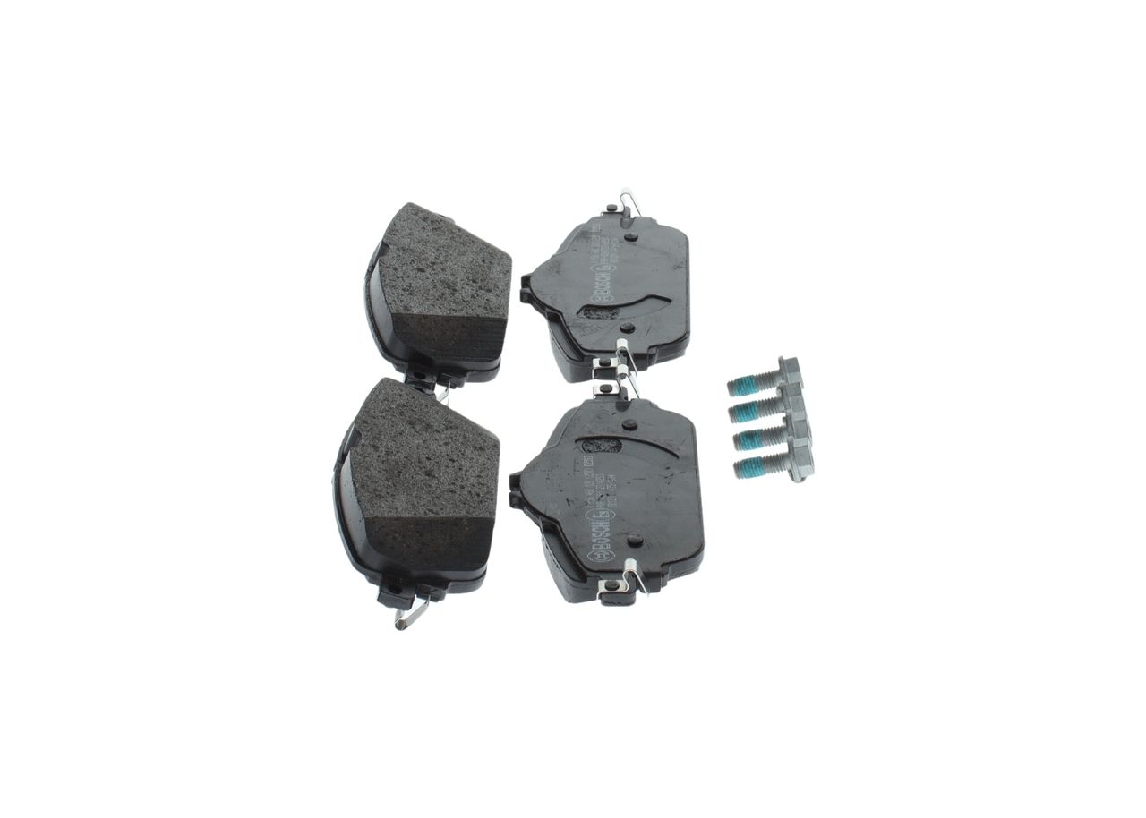 BOSCH 0 986 460 128 - Bremsbelagsatz, Scheibenbremse