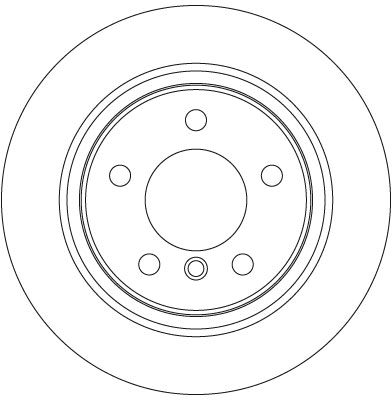 TRW DF6137 - Bremsscheibe