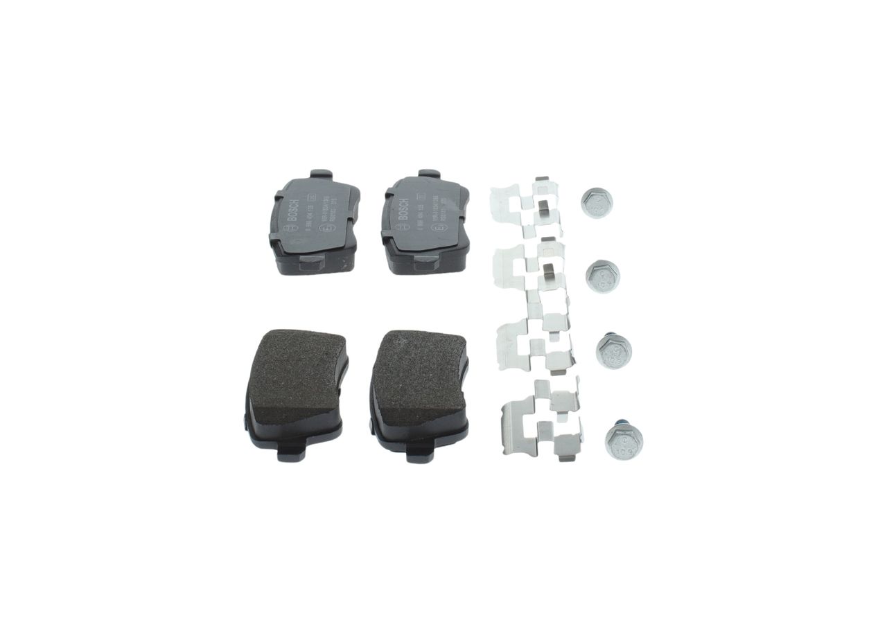 BOSCH 0 986 494 125 - Bremsbelagsatz, Scheibenbremse