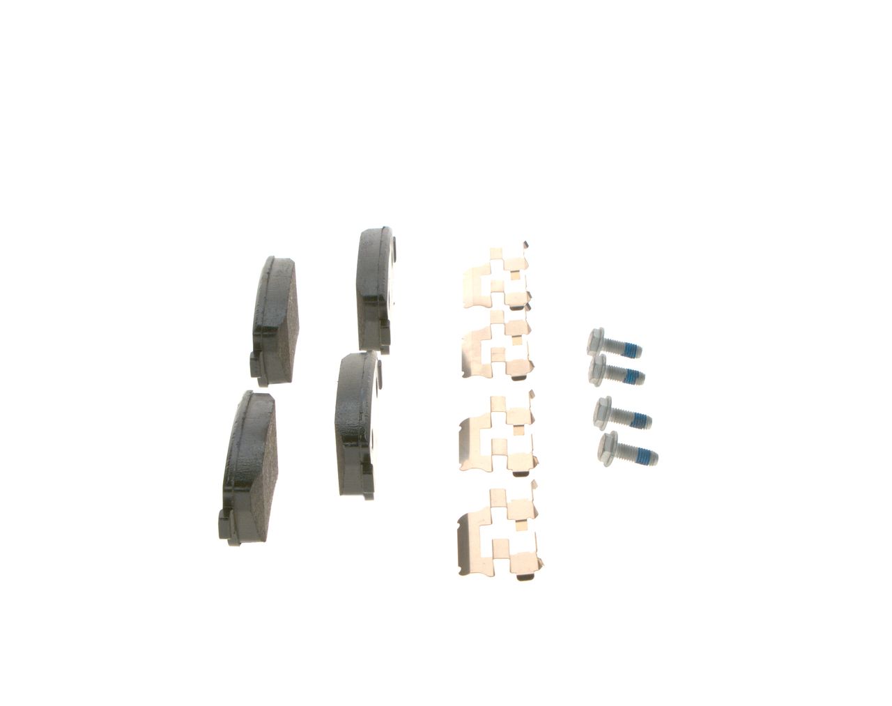 BOSCH 0 986 494 126 - Bremsbelagsatz, Scheibenbremse