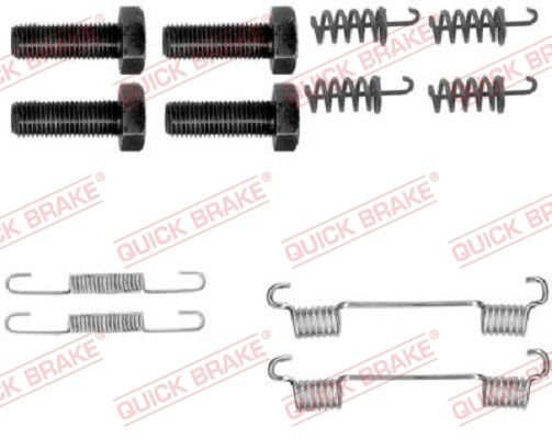 QUICK BRAKE 105-0865 - Zubehörsatz, Feststellbremsbacken