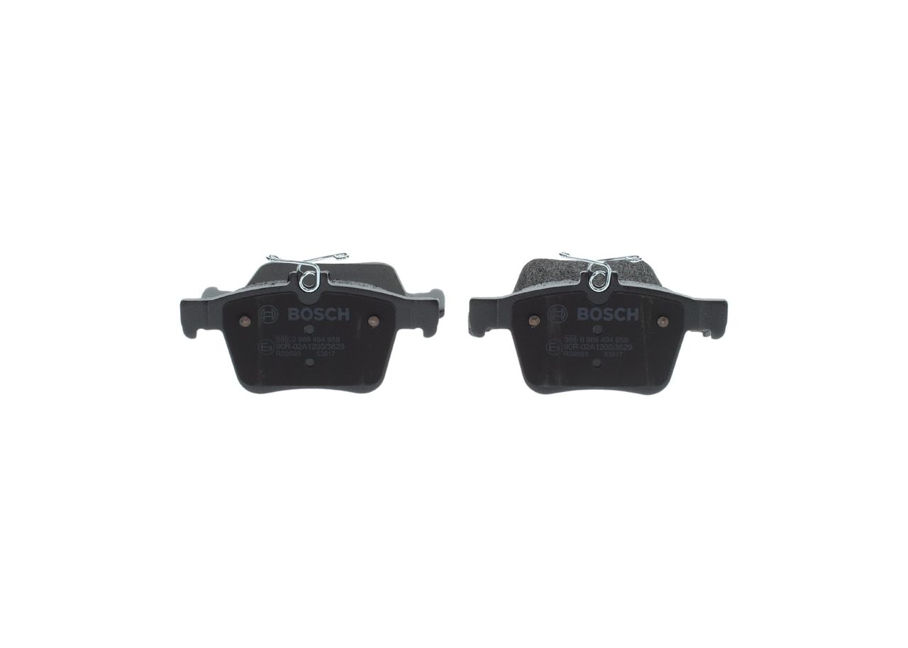 BOSCH 0 986 494 658 - Bremsbelagsatz, Scheibenbremse