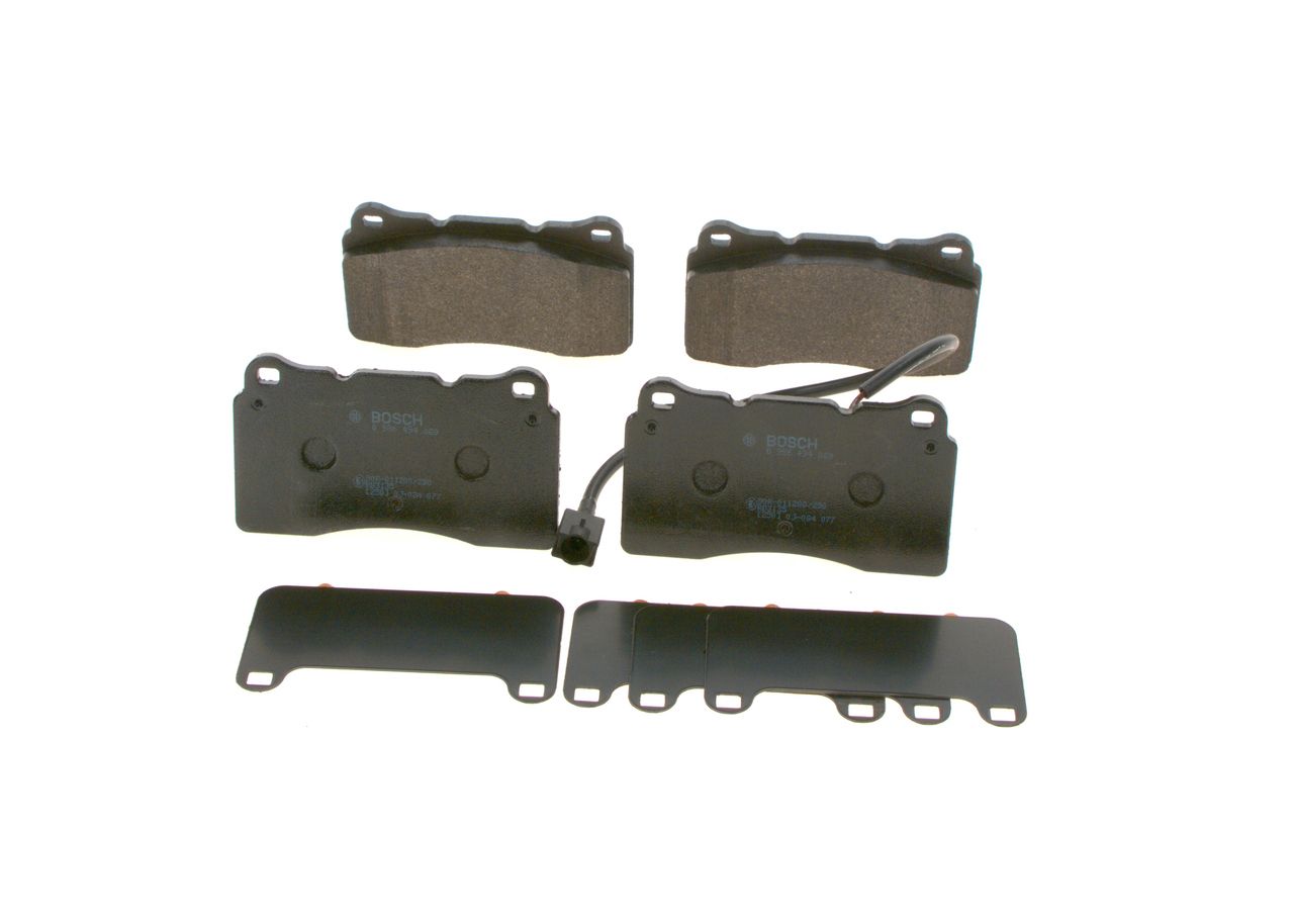 BOSCH 0 986 494 069 - Bremsbelagsatz, Scheibenbremse