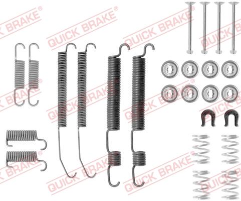 QUICK BRAKE 105-0762 - Zubehörsatz, Bremsbacken