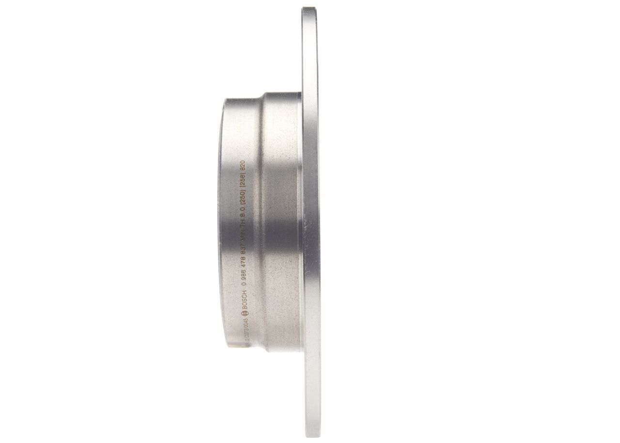 BOSCH 0 986 478 837 - Bremsscheibe