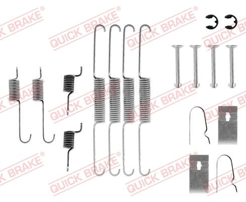 QUICK BRAKE 105-0636 - Zubehörsatz, Bremsbacken