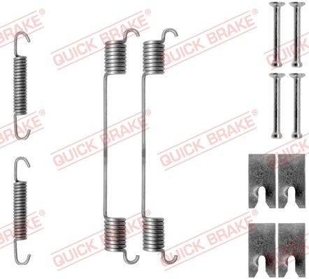QUICK BRAKE 105-0814 - Zubehörsatz, Bremsbacken