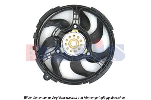AKS DASIS 088092N - Lüfter, Motorkühlung